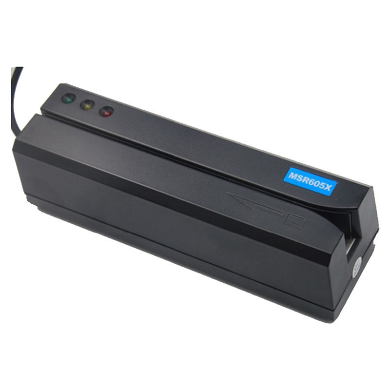 Cheap price portable MSR605X USB magnetic card reader and writer for hico&loco all 3 tracks