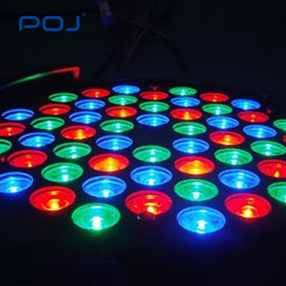 POJ OJ-P363L High Brightness Professional Cob Dmx  Led Mini Dj Stage Light Disco Rgb 36 Par Light