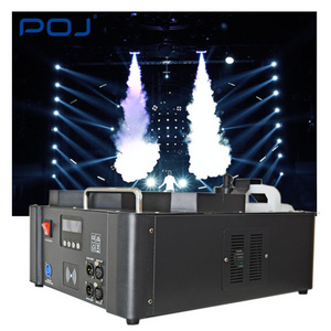 POJ OJ-YC3000T Party Supplies Stage Smog Maker3000W Fog Smoke Machine Vertical Upper Spray Fog Machine