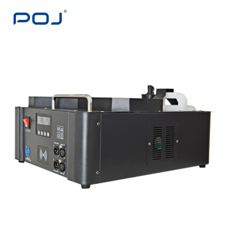 POJ OJ-YC3000T Party Supplies Stage Smog Maker3000W Fog Smoke Machine Vertical Upper Spray Fog Machine