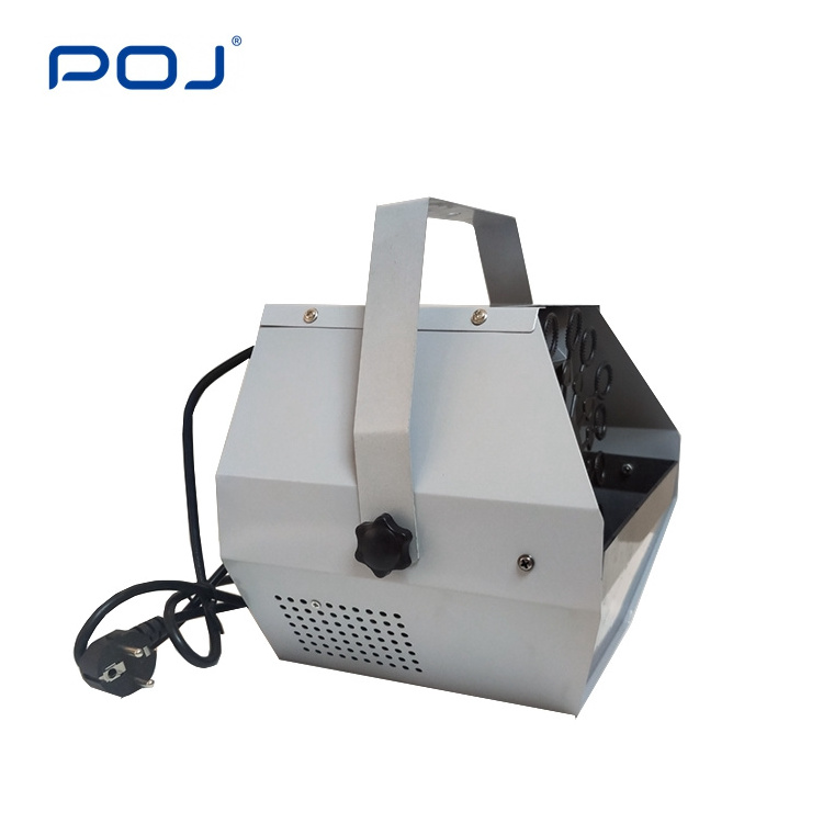 POJ OJ-MP100T Plastic Housing Mini Wireless Remote Or Electric Control Guangdong Stage Bubble Machine