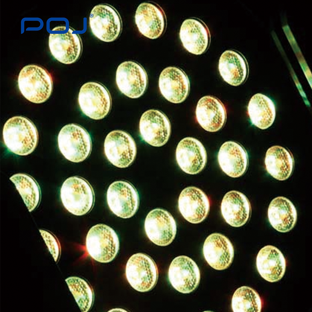 POJ OJ-P363L High Brightness Professional Cob Dmx  Led Mini Dj Stage Light Disco Rgb 36 Par Light