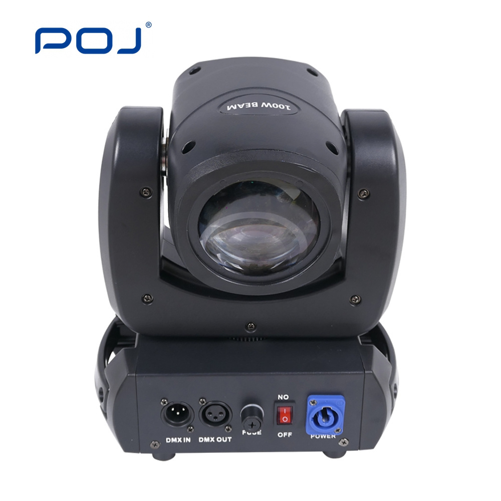 POJ OJ-100L 150W 3In1 Rotating Gobo Beam Spot Dj Light Led Moving Head Outdoor Sky  Beam Spot Stage Light