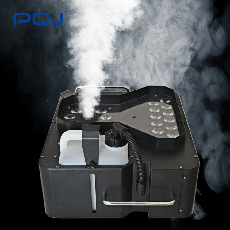 POJ OJ-YC3000T Party Supplies Stage Smog Maker3000W Fog Smoke Machine Vertical Upper Spray Fog Machine