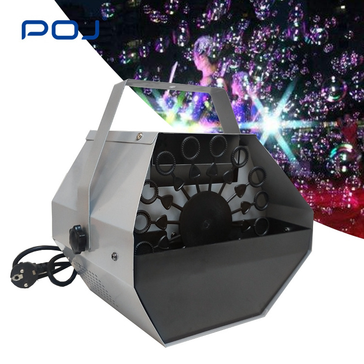 POJ OJ-MP100T Plastic Housing Mini Wireless Remote Or Electric Control Guangdong Stage Bubble Machine