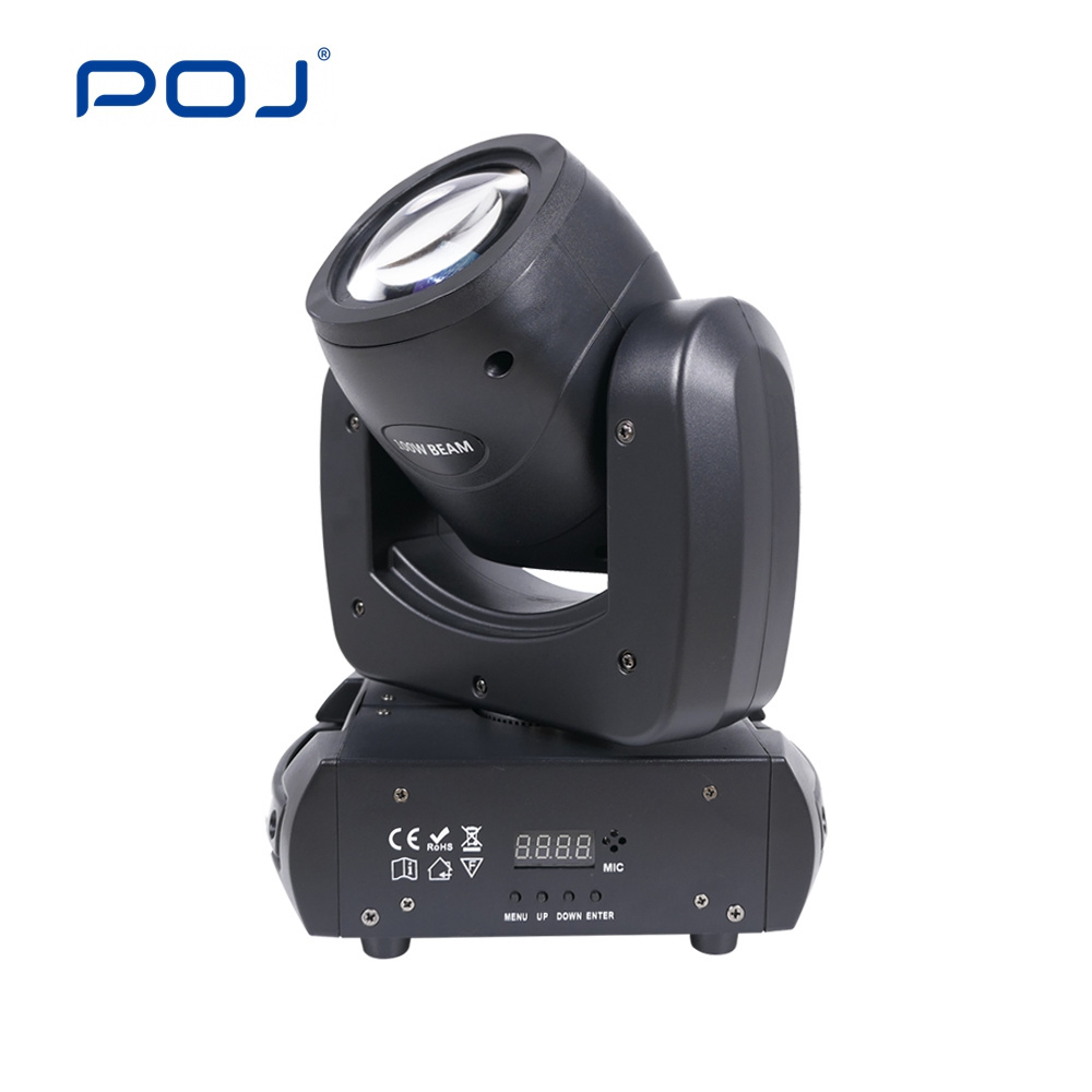 POJ OJ-100L 150W 3In1 Rotating Gobo Beam Spot Dj Light Led Moving Head Outdoor Sky  Beam Spot Stage Light