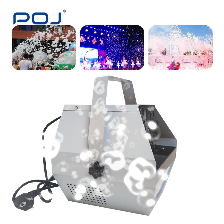 POJ OJ-MP100T High Quality 100W Bubble Maker Machine Professional Stage Effect Bubble Machine For Dj Ktv Disco Party