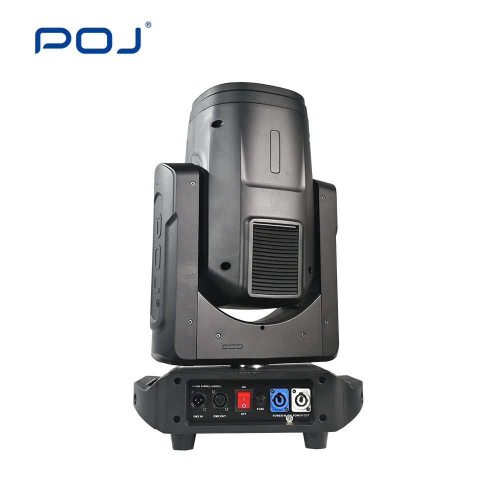 POJ OJ-380AS Dmx Waterproof 380W Beam Spot Wash 3In1 Led Zoom Wash Moving Head Light