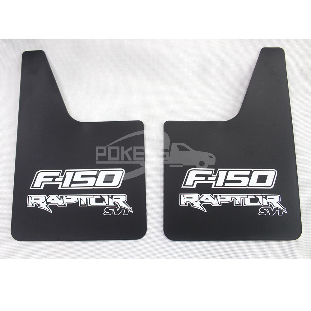 Car Mud Flaps DNB-F150 LQ-MQ-010 Fender Strip Wheel Eyebrow Rubber Mud Flaps Kit for Ford Raptor F150 SVT