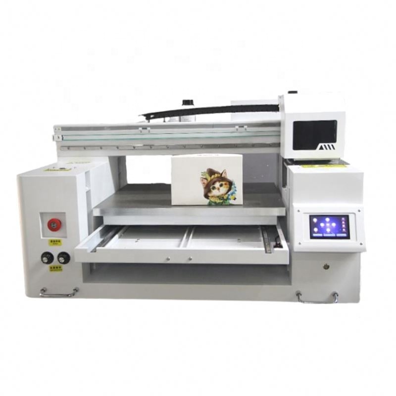 6050 UV digital printer drivers license braille printer a2 UV plastic metal glass acrylic printing machine