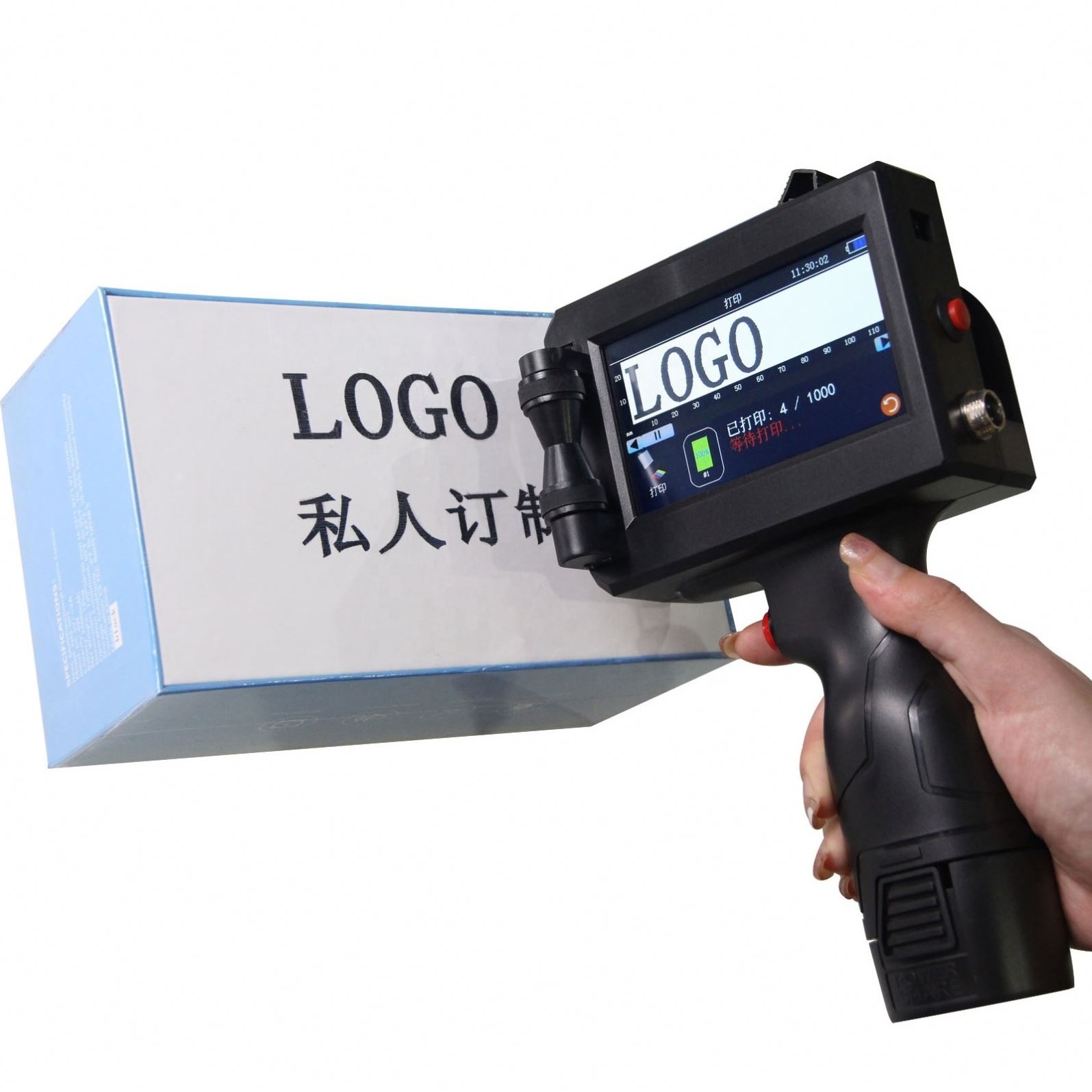 New Arrival Waterproof 600dpi High Precision Printing Quick Dry Inkjet Mini Printer Portable