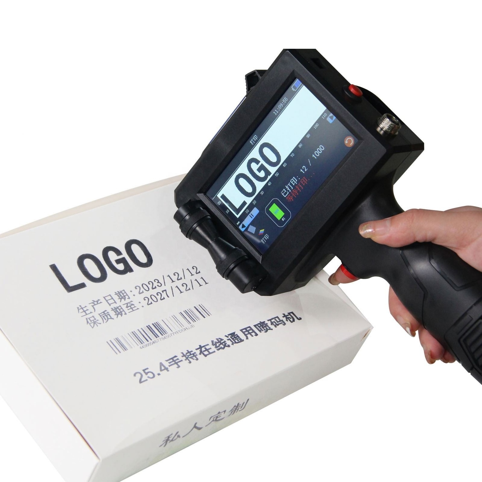 New Arrival Waterproof 600dpi High Precision Printing Quick Dry Inkjet Mini Printer Portable