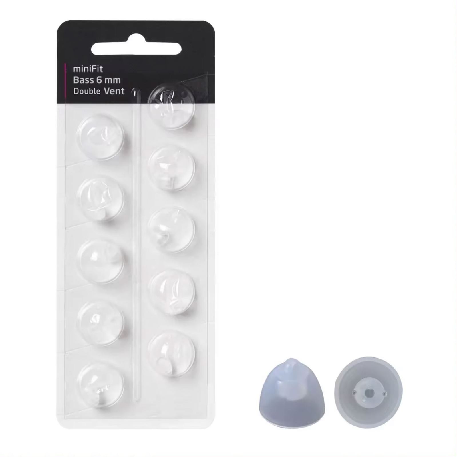 minifit open 8mm domes Hearing aid accessories ear tips for oticon OPN S and Siya hearing aids