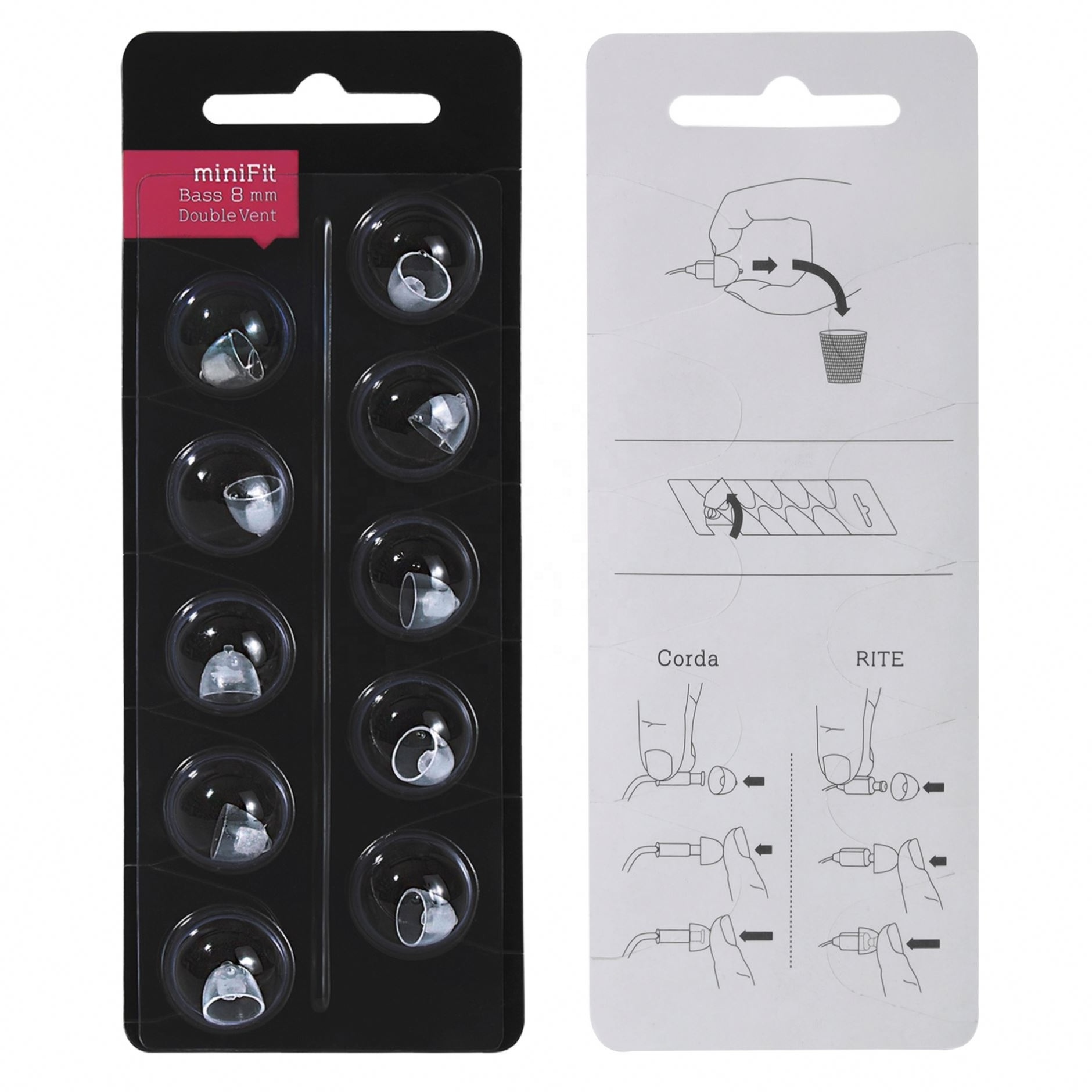 Hearing aid accessories minifit open domes 6mm 10mm ear tips for oticon OPN S and Siya hearing aids