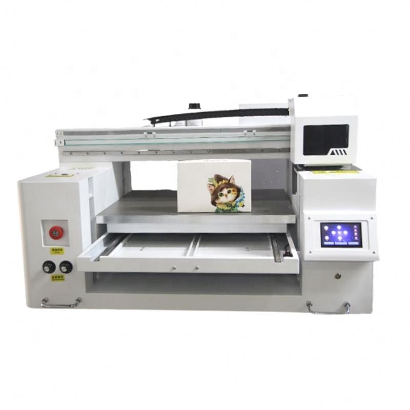 AUDLEY 90*60cm uv flatbed printer 6090 9060 with three head XP600 / TX800 6050 Uv Printer Factory