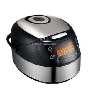 OEM 5L 6cup Stainless steel multi digital novel kitchen appliances black electric rice cooker