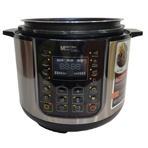 Factory directly sell 5L  900W Stainless steel olla programable VON cookers presto pressure cooker