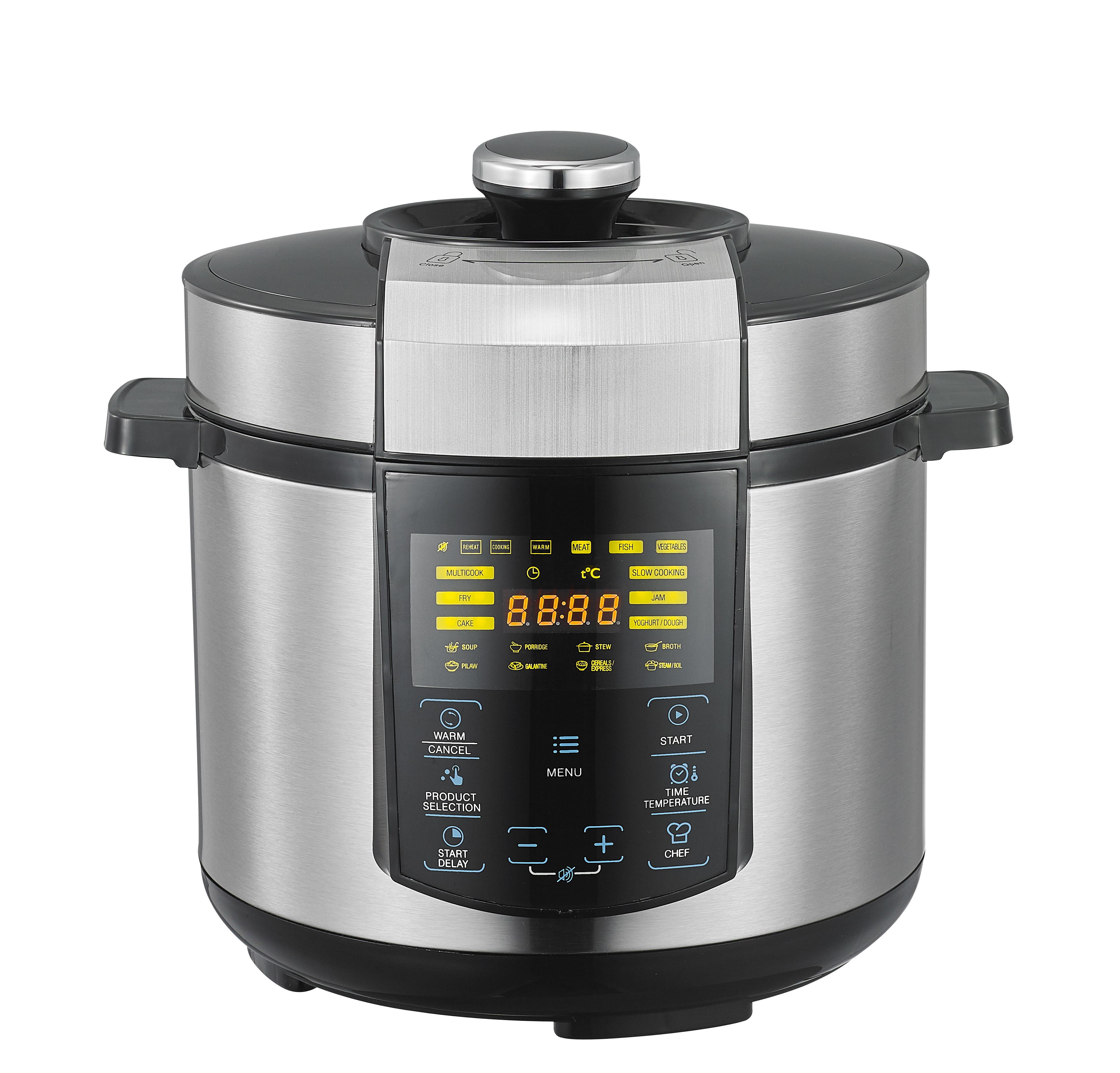 High quality 2022 Amazon best Stainless Steel multi-function programmable digital 5QT electric pressure cooker