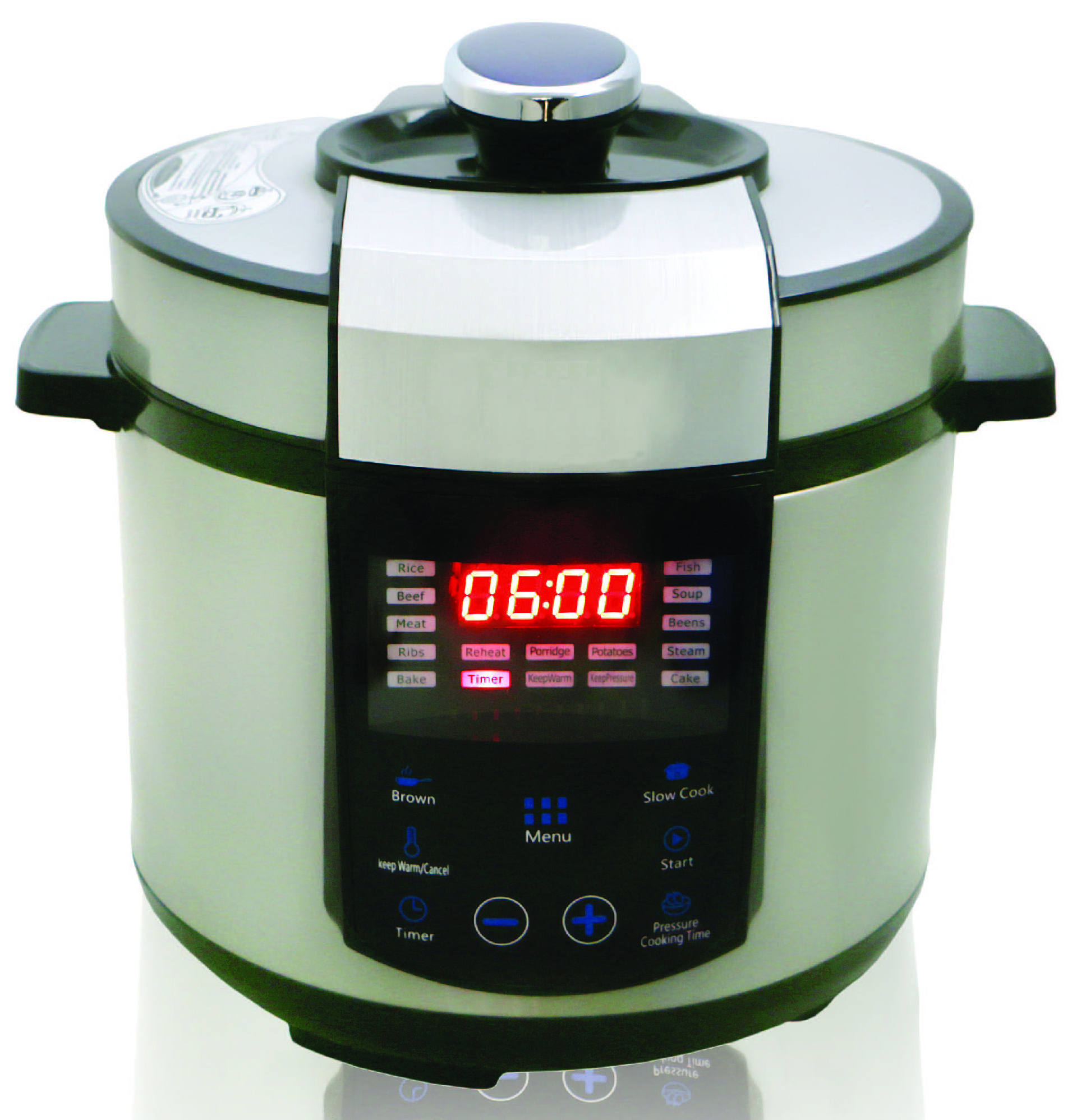 High quality 2022 Amazon best Stainless Steel multi-function programmable digital 5QT electric pressure cooker