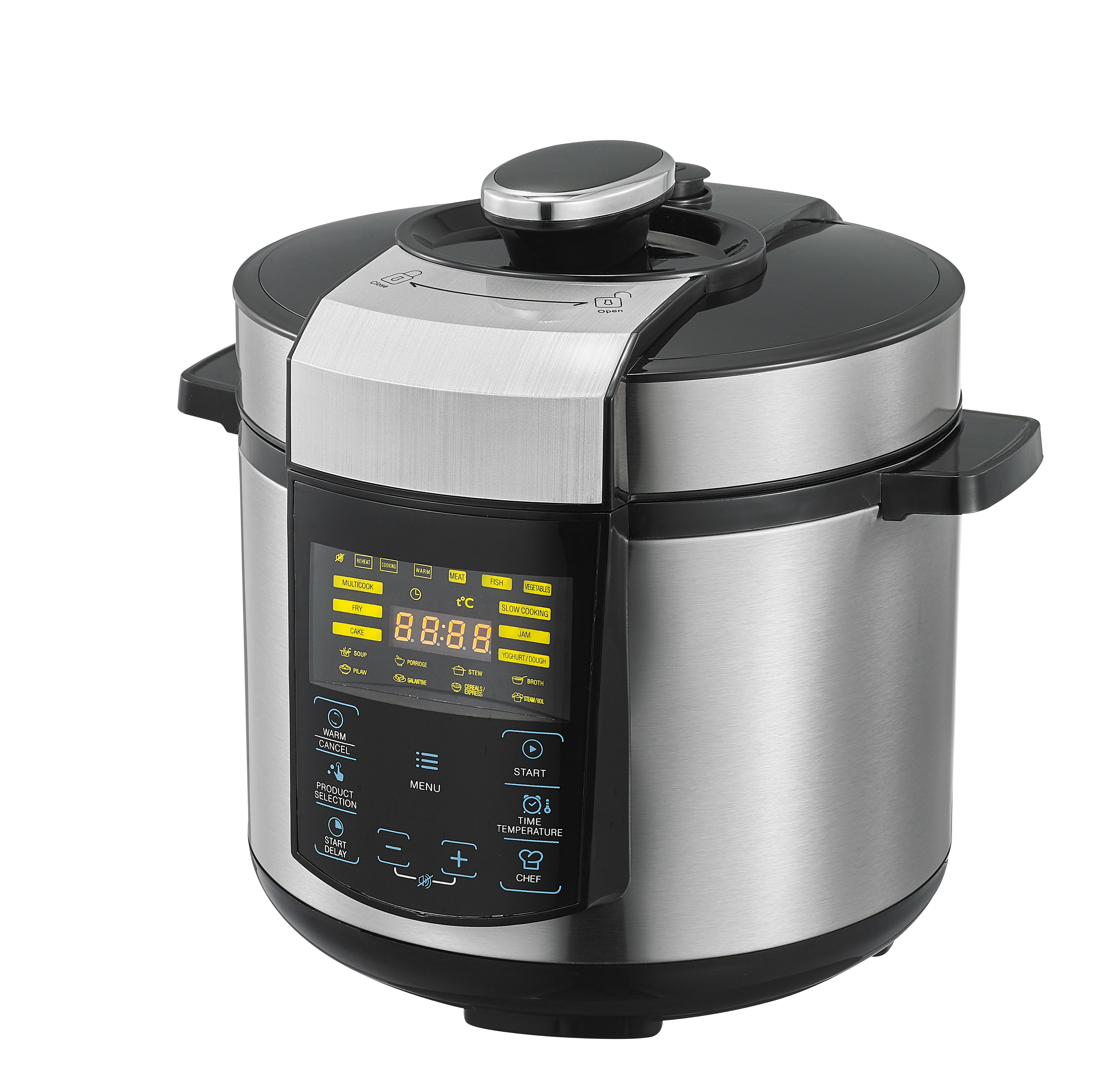 High quality 2022 Amazon best Stainless Steel multi-function programmable digital 5QT electric pressure cooker