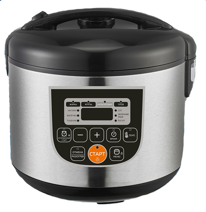 OEM product Non-Stick Coating Inner Pot Stainless steel multi function electr 5L 220v rice cooker