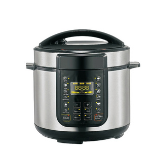 5L Hot selling Stainless steel Multi-function 2022 black crock pot electric pressure cooker