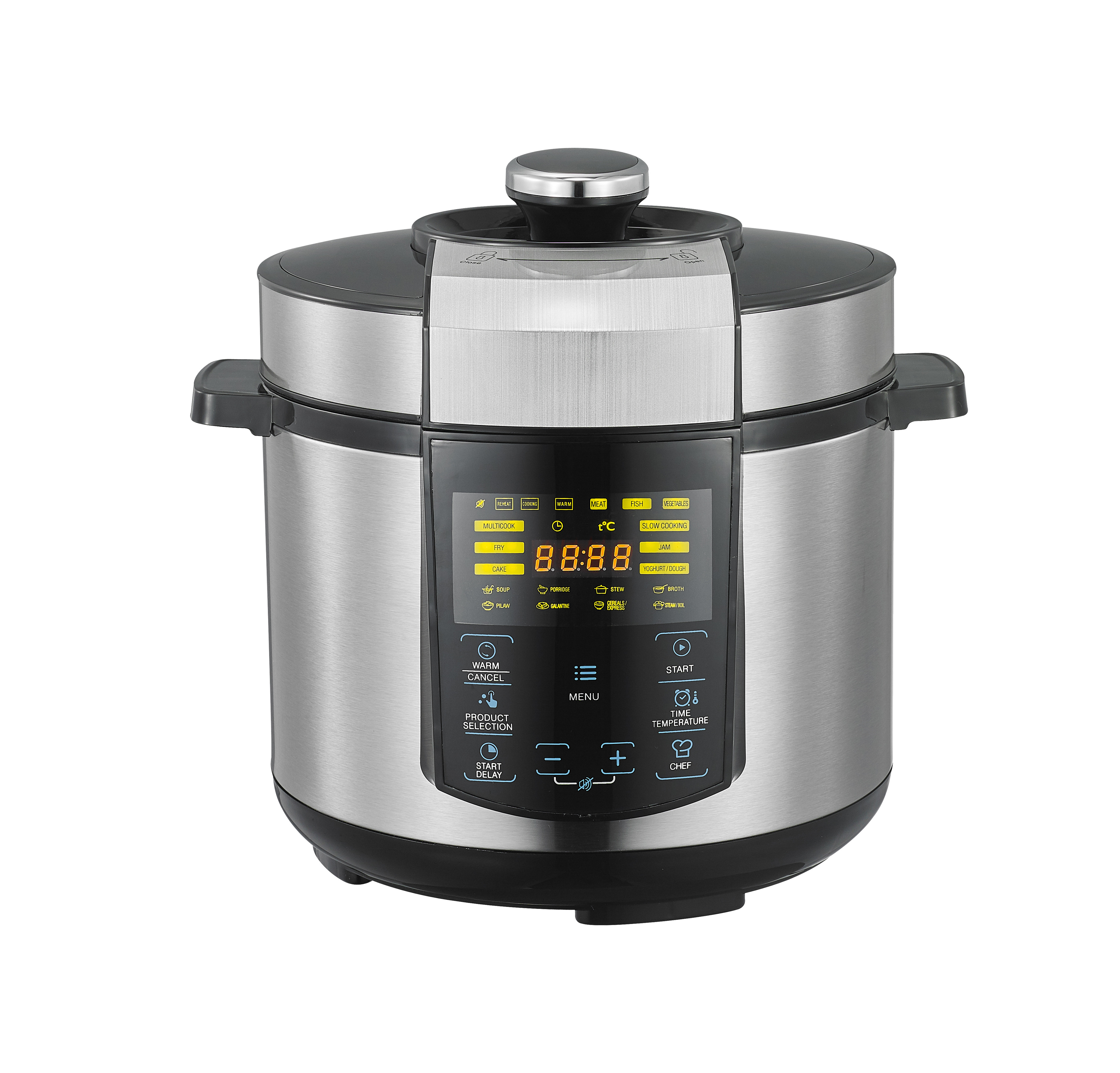 5L Aluminum Inner Pot National Portable Multifunction Multicookers Microwave Stainless Steel Steam Rice Electric Pressure Cooker