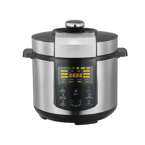 5L Aluminum Inner Pot National Portable Multifunction Multicookers Microwave Stainless Steel Steam Rice Electric Pressure Cooker