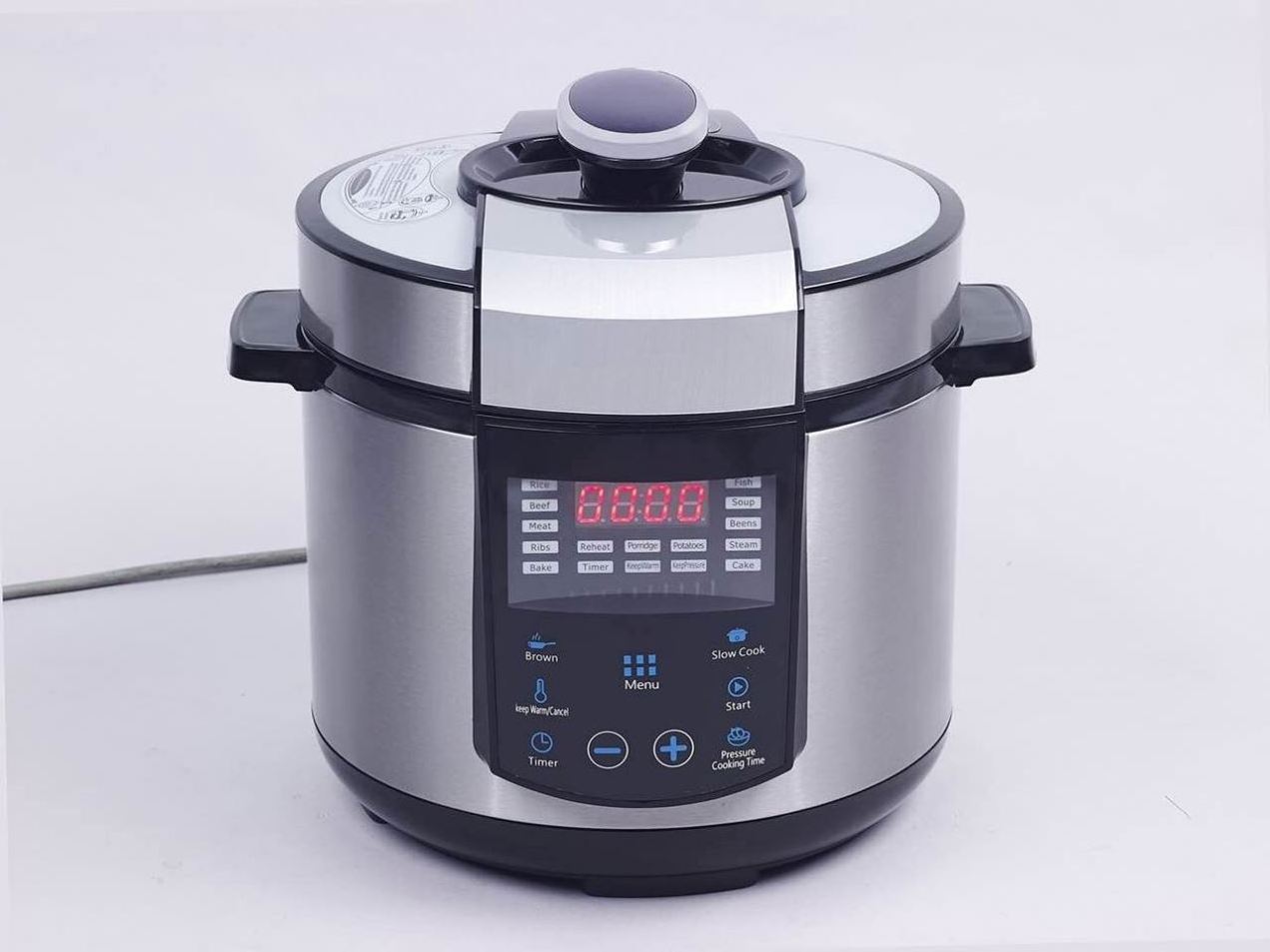 5L Aluminum Inner Pot National Portable Multifunction Multicookers Microwave Stainless Steel Steam Rice Electric Pressure Cooker