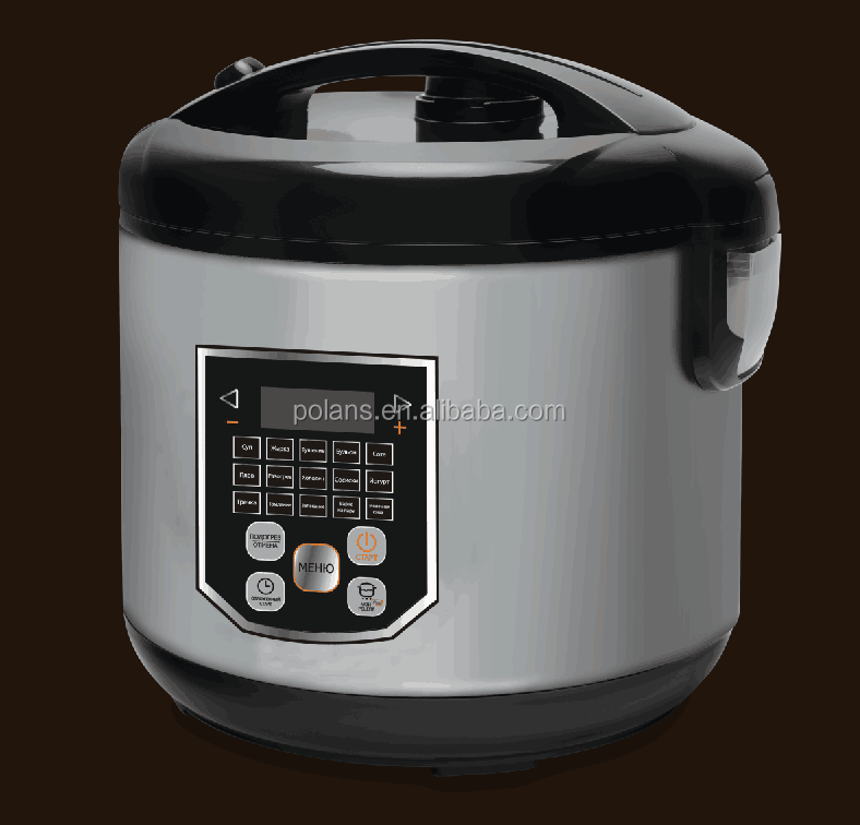 stainless steel 2020 kitchen appliance 4 digital display multi use 5l electric multi function rice cooker presto multi cooker