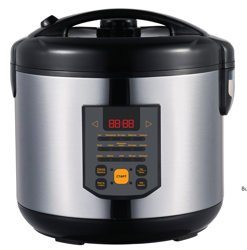 stainless steel 2020 kitchen appliance 4 digital display multi use 5l electric multi function rice cooker presto multi cooker