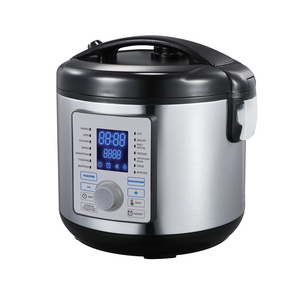 New Multi-functional  good quality With Steamer Stainless Steel 5L 900W Electric Smart Rice Cooker