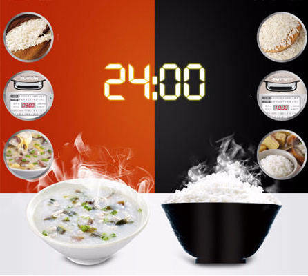 5L Hot selling Oval design steam function Quick cooking machine sq smart board electric rice cooker cuchen