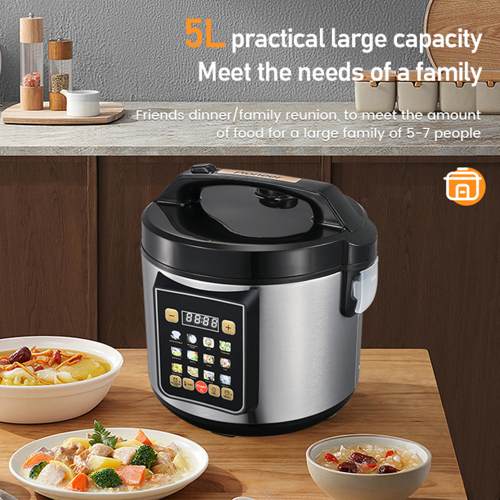 Household 5L Non-Stick Pan Can Be Booked Multi-Function Rice Cooker