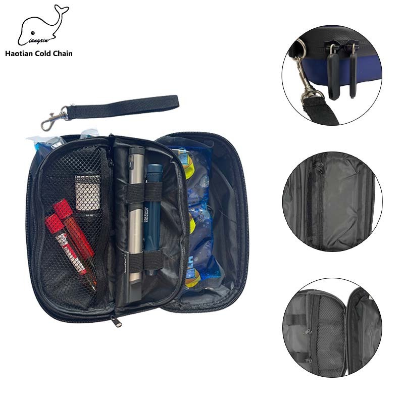 Wholesale Insulin Pen Cooling Bag Portable Diabetes Travel  Refrigerated Cooler Bag