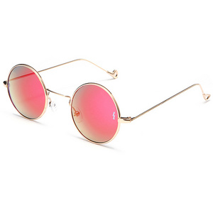 2024 Newest fashion round retro transparent sunglasses women men eyewear shade vintage sun glasses wholesale custom goggles