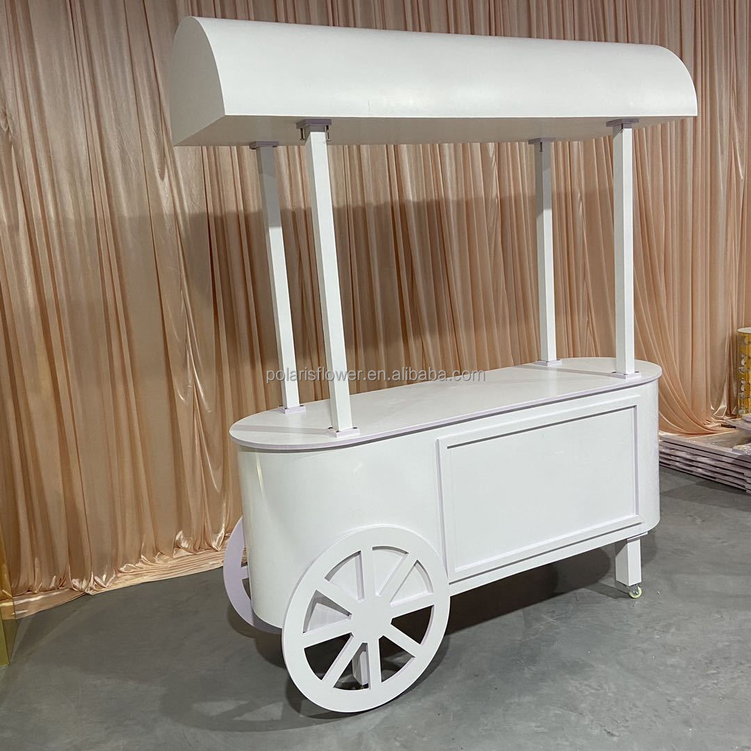 Wedding Party Event Candy Cart Party Decoration For Display