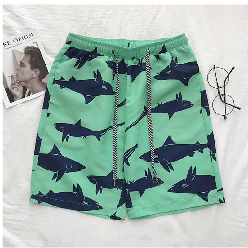 Fashion New Design Male Popular Custom Summer Volleyball Polyester Beach Shorts Pants Wholesale Surf Mens Board Shorts