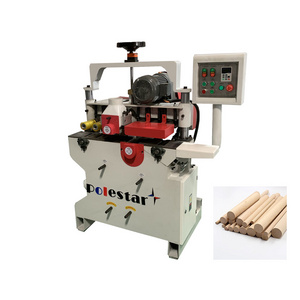 processing round wooden bars dowel making round pole machine 9010C