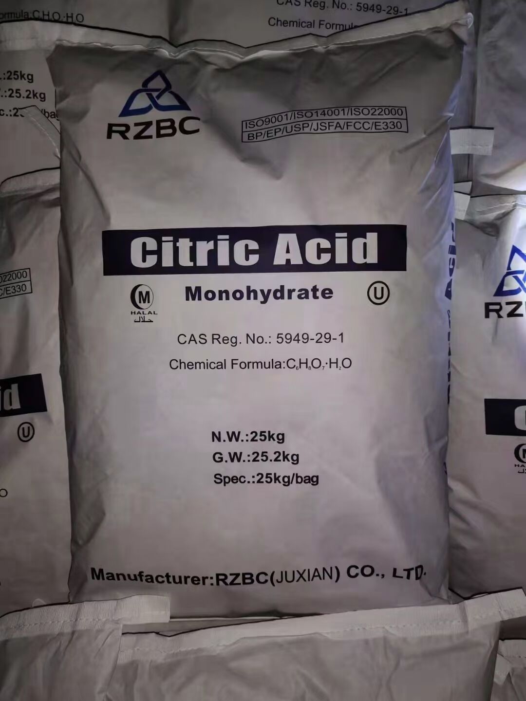 Food grade citric acid anhydrous 30-100 mesh/ high purity low price Acidity regulator citric acid