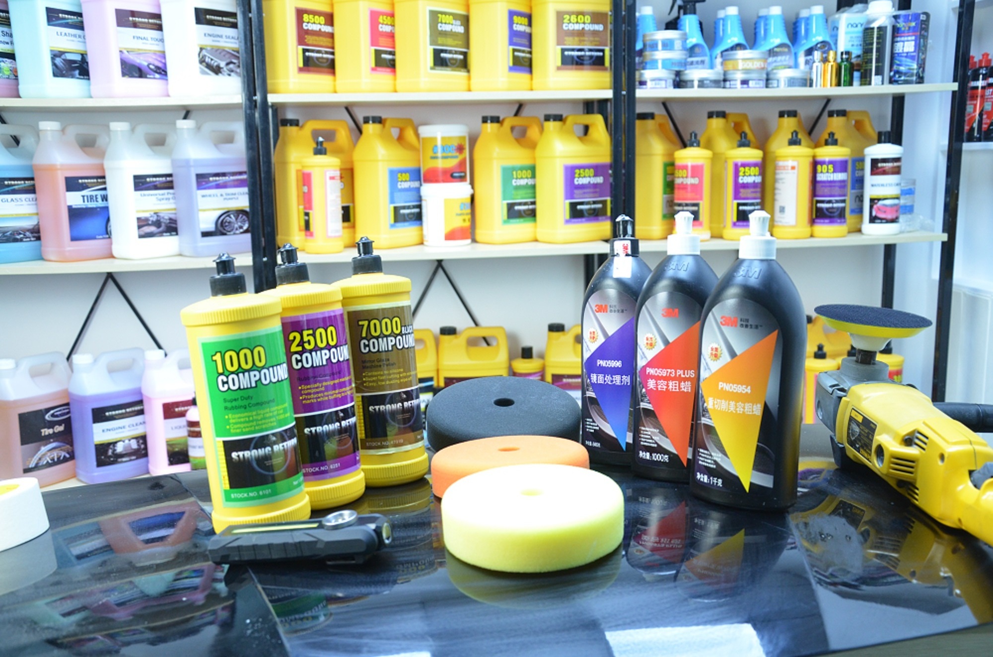 OEM Automotive Detailing Water Based Polishing Compound Buffing Cream Polish for Car polish