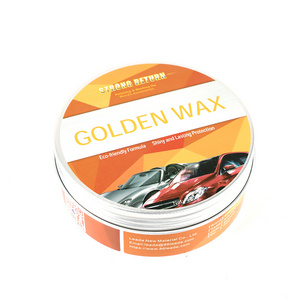 Long lasting protection automotive premium paste golden car wax