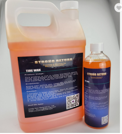 strong return 703B water based tire dressing, tire wax, tire coating for tyre shine