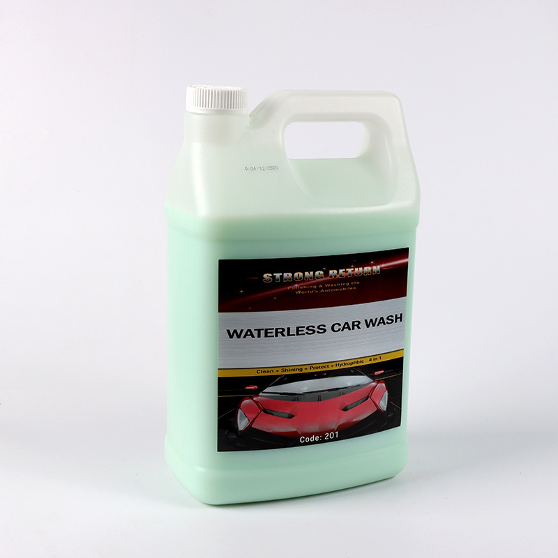 Private label Liquid Spray Cleaning detailing wash waterless coating wax spray on dry wash