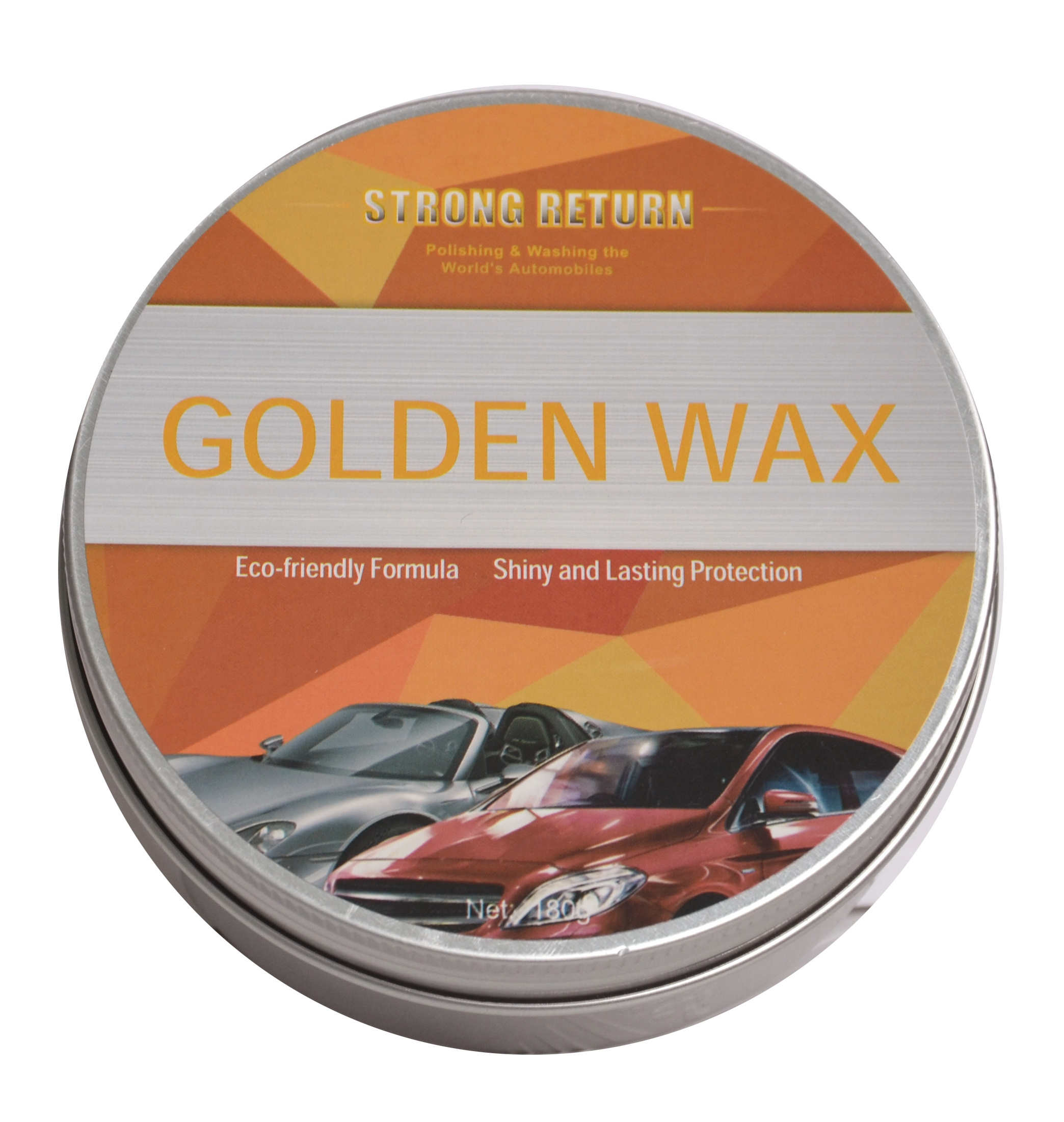 Long lasting protection automotive premium paste golden car wax