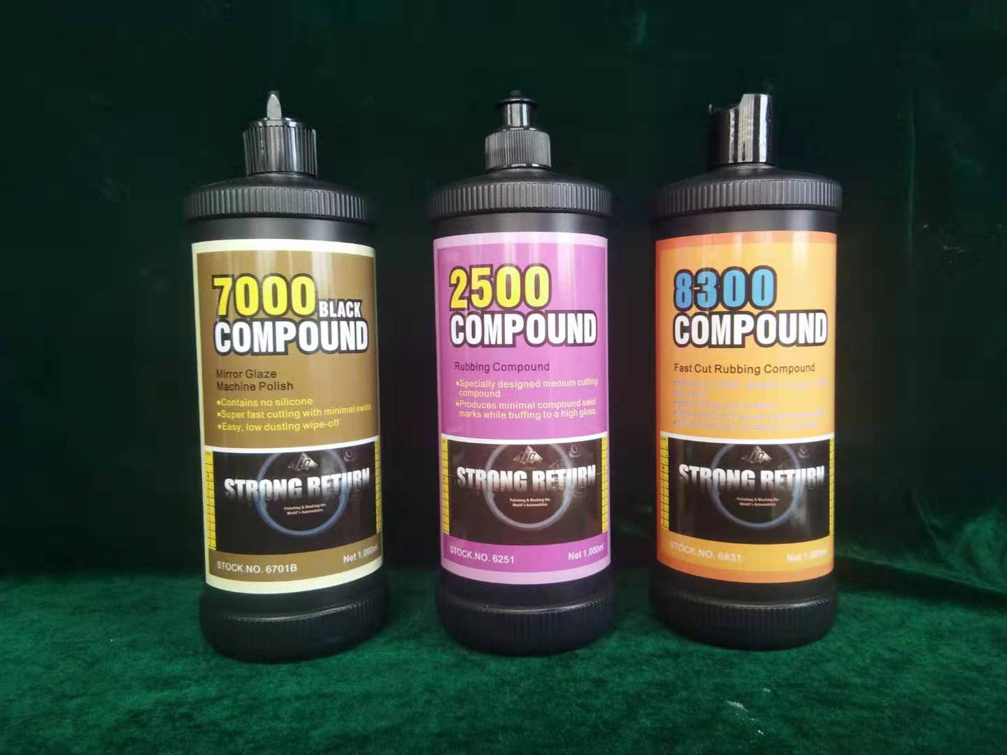 OEM Automotive Detailing Water Based Polishing Compound Buffing Cream Polish for Car polish