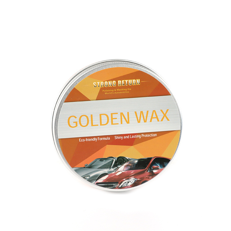 Long lasting protection automotive premium paste golden car wax