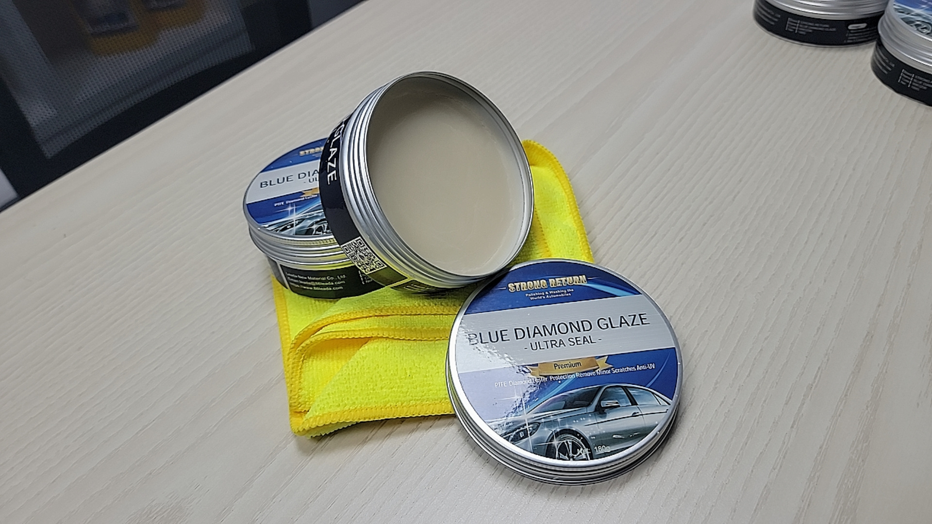 High Tech Wax Nano tech Paste ultra seal paste wax for car beauty and car care