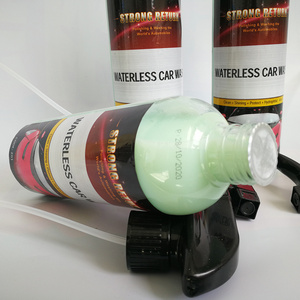 Private label Liquid Spray Cleaning detailing wash waterless coating wax spray on dry wash