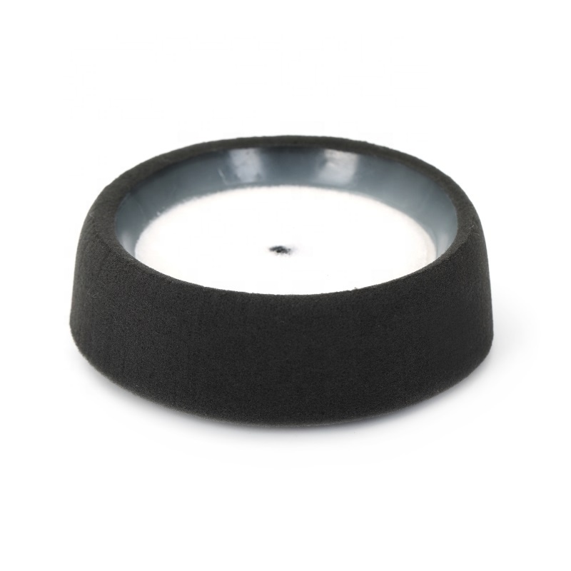 Hongjie factory OEM 3/4/5/6 inch Convex Edges sponge buffing pad Buffing King car detailing better edge pad convex disc